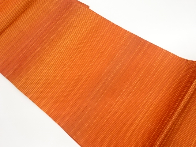 JAPANESE KIMONO / VINTAGE FUKURO OBI / WOVEN GRID